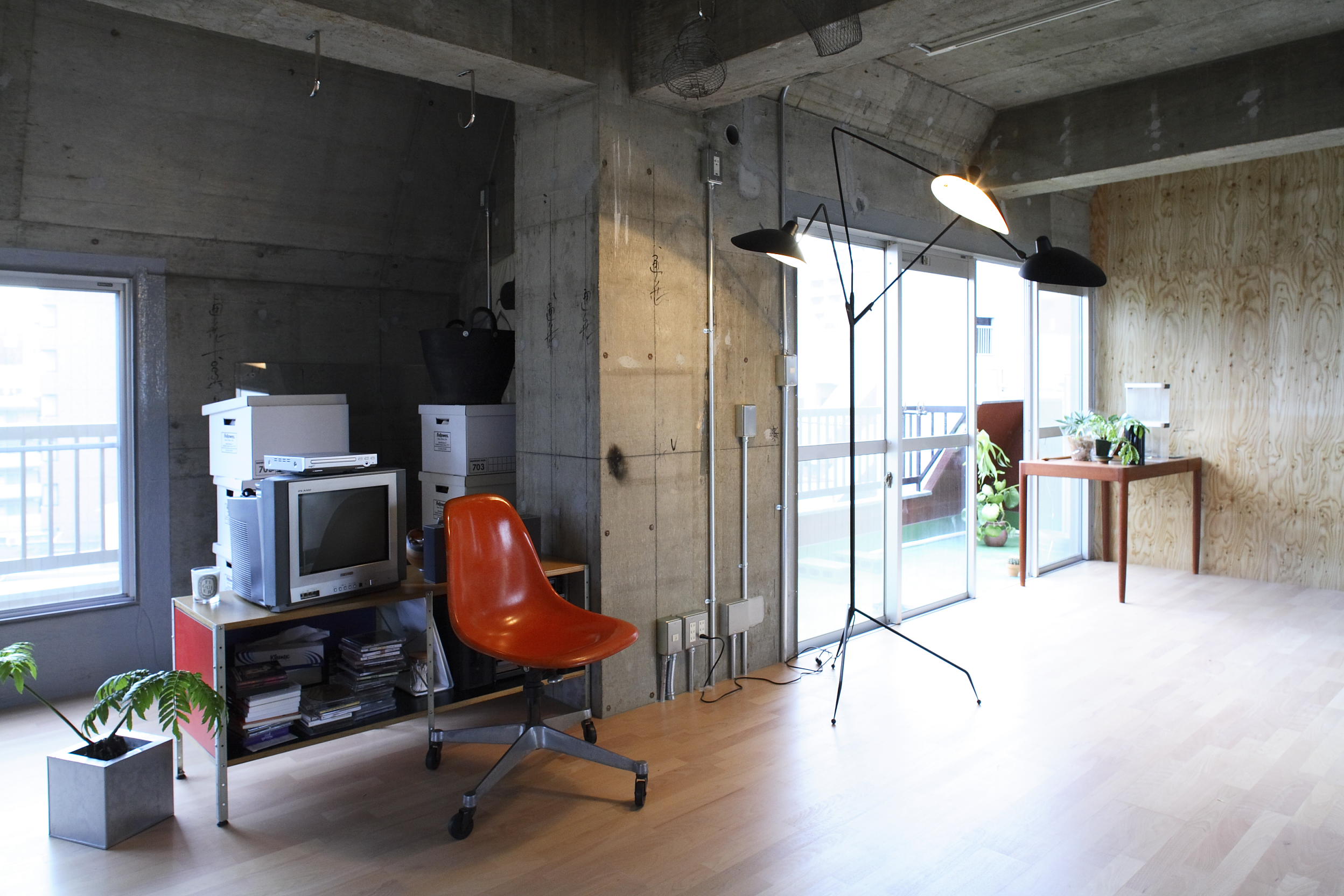 コンクリート壁と共生する部屋 部位 部屋別事例一覧 リノベーション東京 理想の部屋